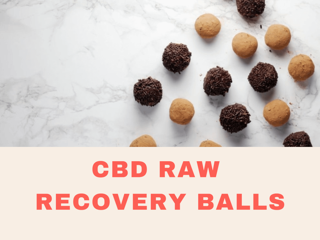 CBD RAW RECOVERY BALLS