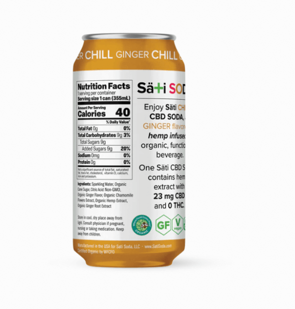 Organic CBD Sati Soda - Image 3