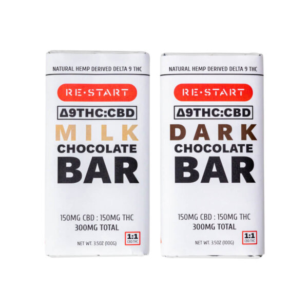Delta 9 THC 150mg + CBD 150mg Chocolate Bar