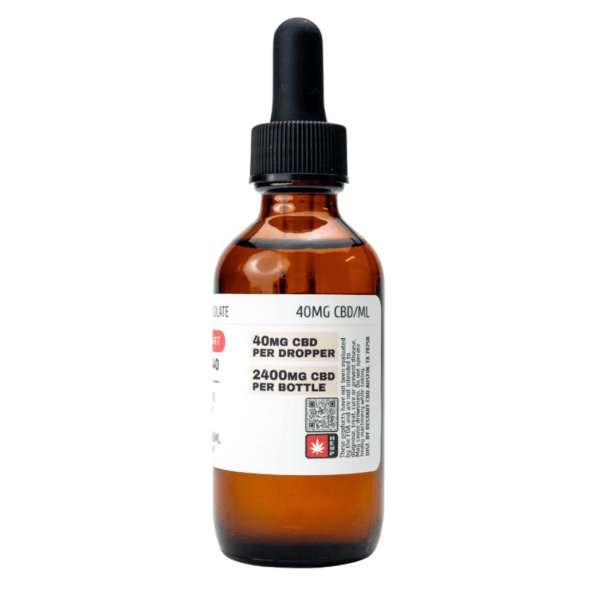 Pure CBD Oil 40MG/mL NO THC (Daily Support) 60mL - Image 2