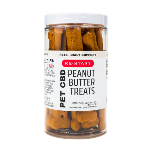 Peanut Butter Calming CBD Dog Treats - NO THC “New Price"