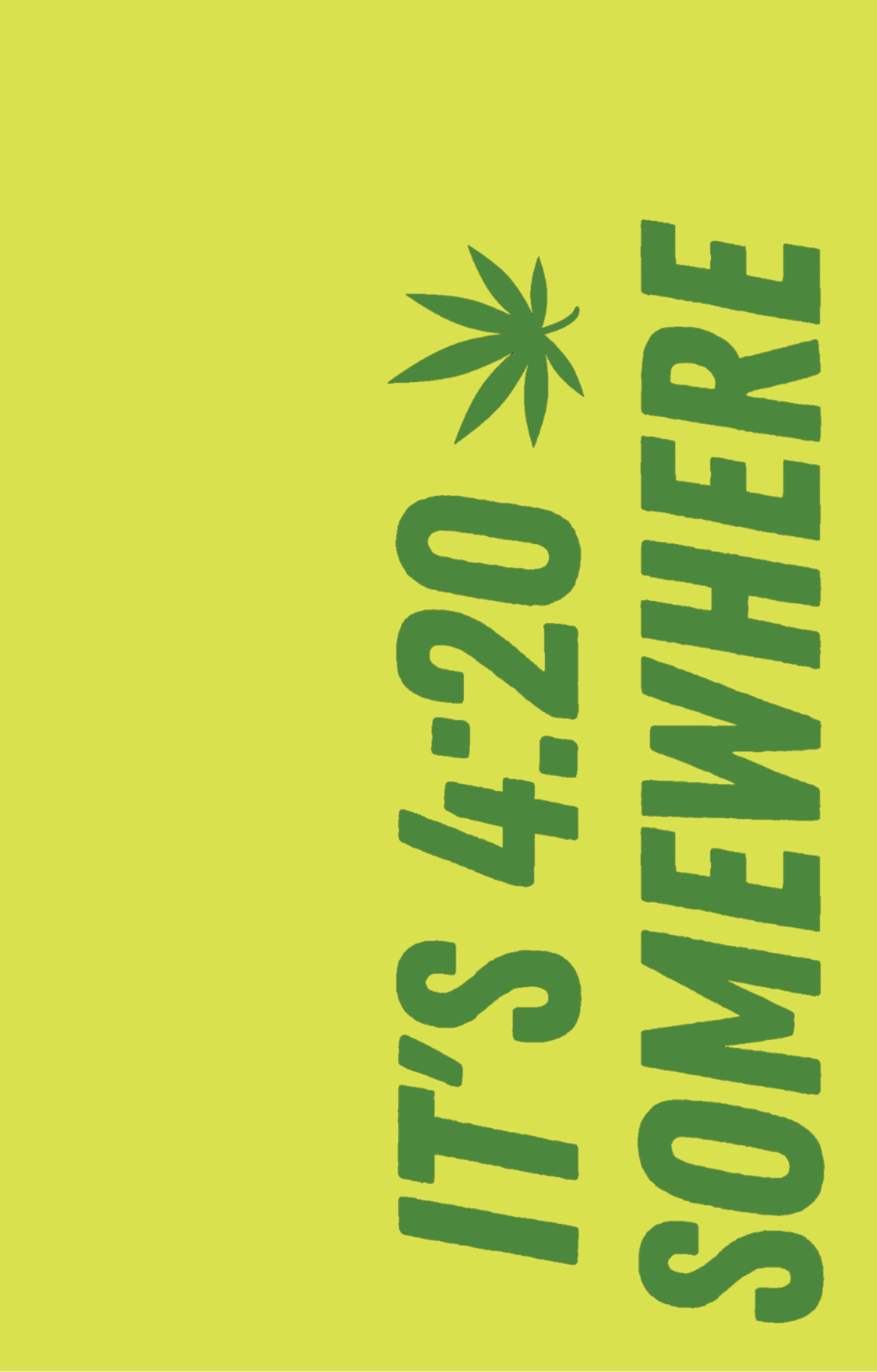 RESTART Greeting Card - Its 420 Somewhere