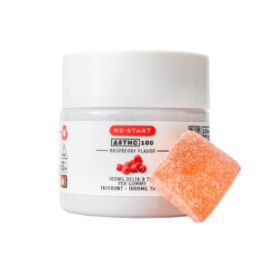 Delta 8 THC 100MG Gummies Raspberry - High Strength