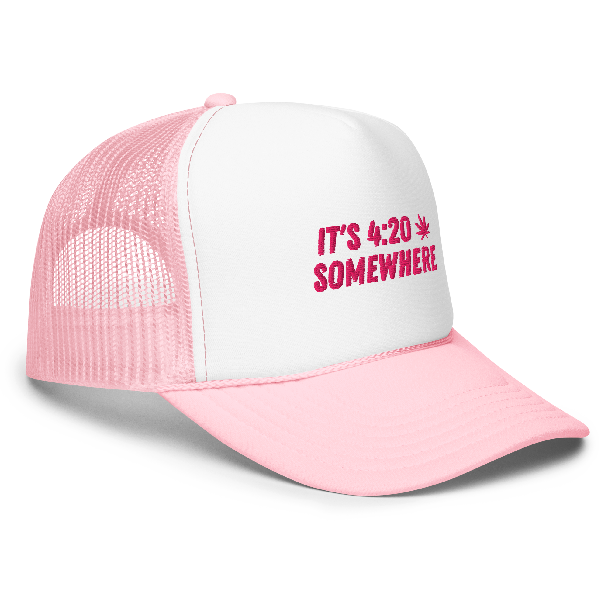 It's 420 Somewhere - RESTART Trucker Hat - Image 3