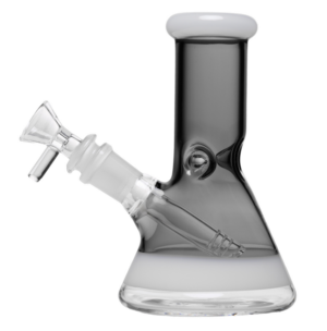 Human Grade 6” Beaker Water Pipe - Smoke