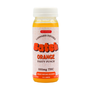 RESTART Batch 100mg Delta 9 THC Party Punch 4oz Orange (Reg. Price $20)