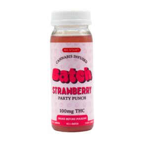 RESTART Batch 100mg Delta 9 THC Party Punch  4oz Strawberry  (Reg. Price $20)