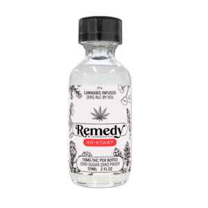 RESTART Remedy THC Infused Beverage 10MG D9 Unflavored No Sugar 60mL