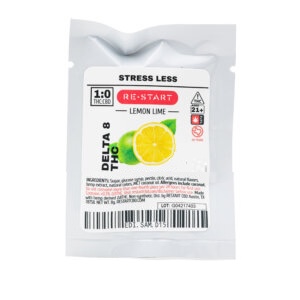 Delta 8 50MG Live Resin Gummies Lemon Lime 1-ct