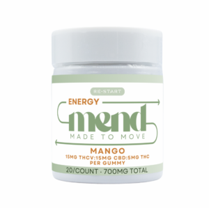 MEND THCV + Delta 9 THC Gummies - Mango