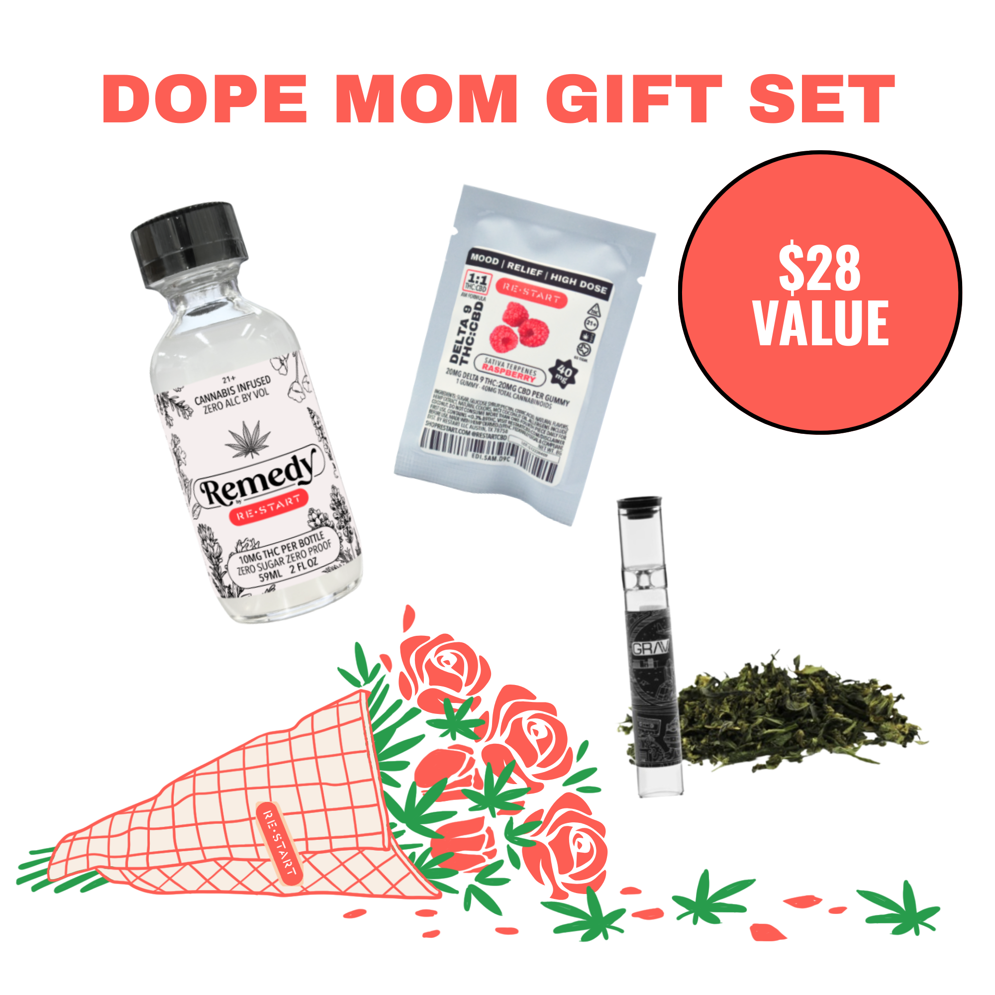 Dope Mom ThC Gift Set