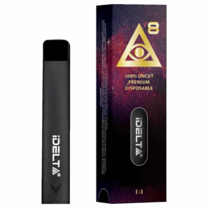 iDelta 8 Disposable Vape Pen Gold + CBD 1:1 2mL "ONLINE ORDER ONLY"