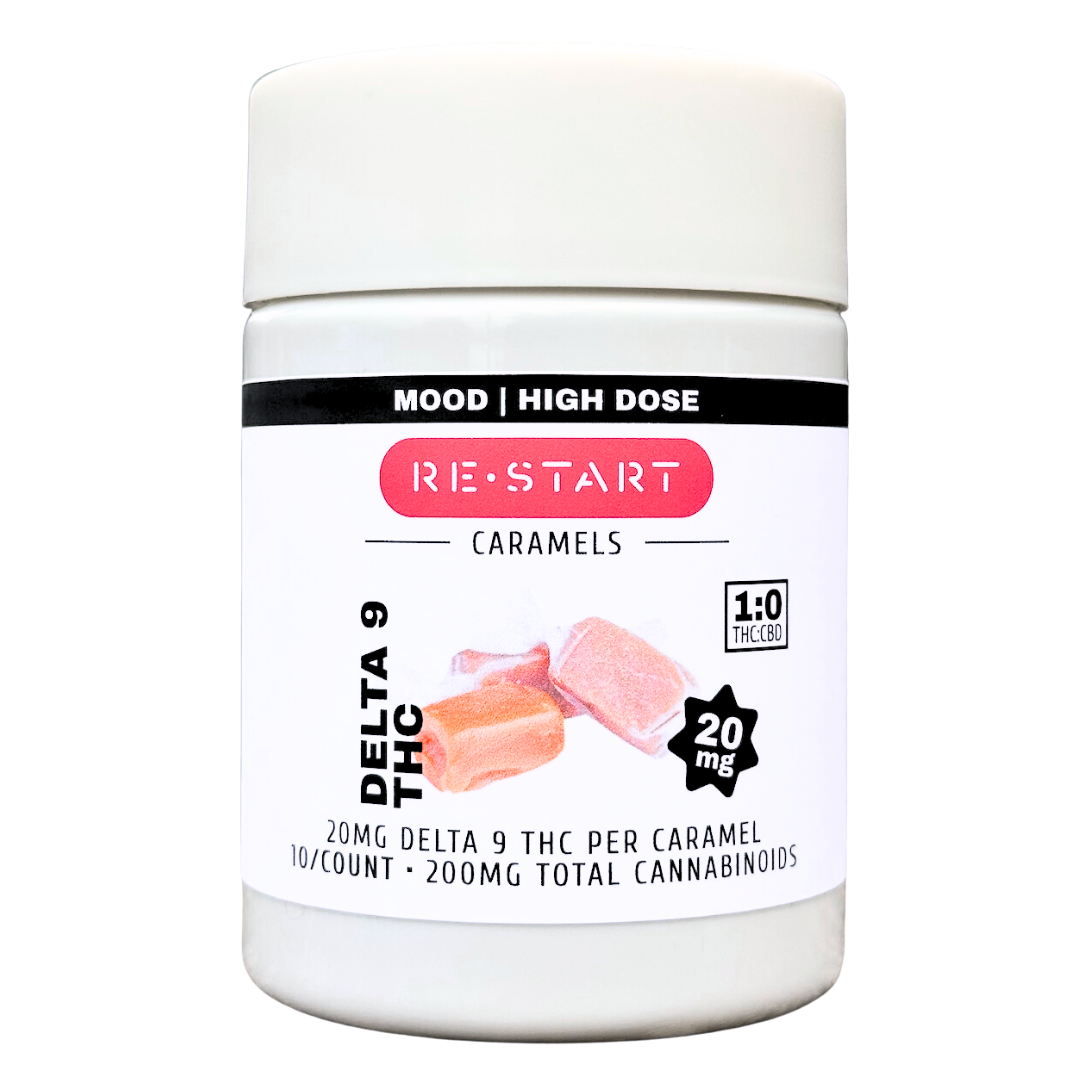 Delta 9 THC 20MG Caramels