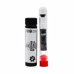 THCA Flower Shake Black Ice 2G + Grav Taster