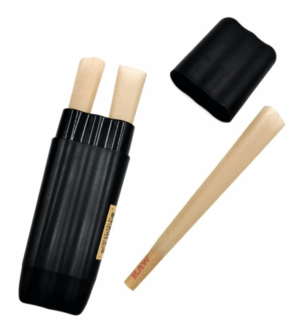 Raw Three Tree Case - Triple Pre-Roll Case w/cones