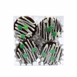 Delta 9 THC 10mg Brownie Bites 4-ct (Total THC 40MG)