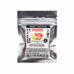 Delta 9 THC 5MG Gummies Strawberry Lime  4-ct