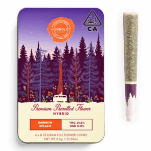 THCA Premium Pre-rolls Rainbow Splash (H) 4/pk