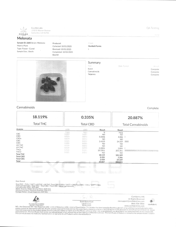 THCA Flower Private Reserve Melonata (S) - Image 2