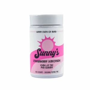 Sunny’s Delta 9 THC 10mg Strawberry Lemonade Gummies (Save 20%)