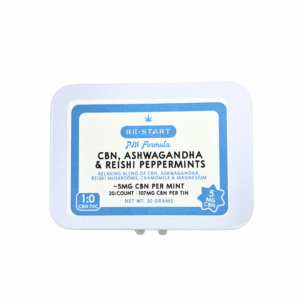 CBN Reishi Ashwaghanda Sleep Mints 20-ct